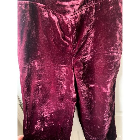 Madewell Velvet Crop Pants - Picture 4 of 5